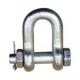 1" GALV BOLT TYPE CHAIN SHACKLE WLL 8-1/2 TON - GALV BOLT TYPE CHAIN SHACKLE IMPORT